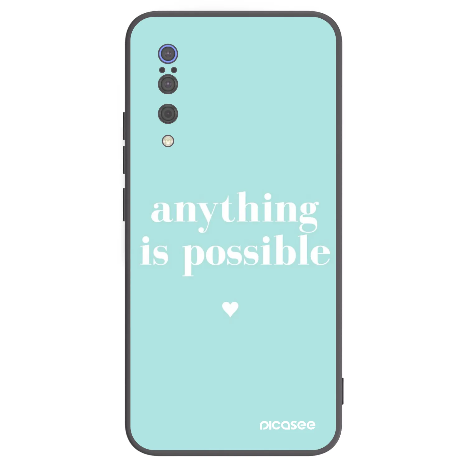 Picasee husă neagră din silicon pentru Xiaomi Mi 9 - Anything is possible