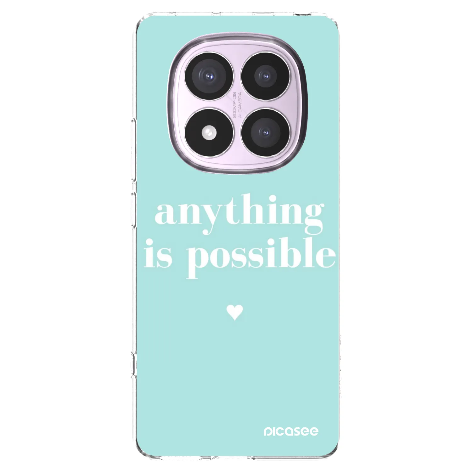 Picasee husă transparentă din silicon pentru Xiaomi Redmi Note 14 Pro 5G - Anything is possible