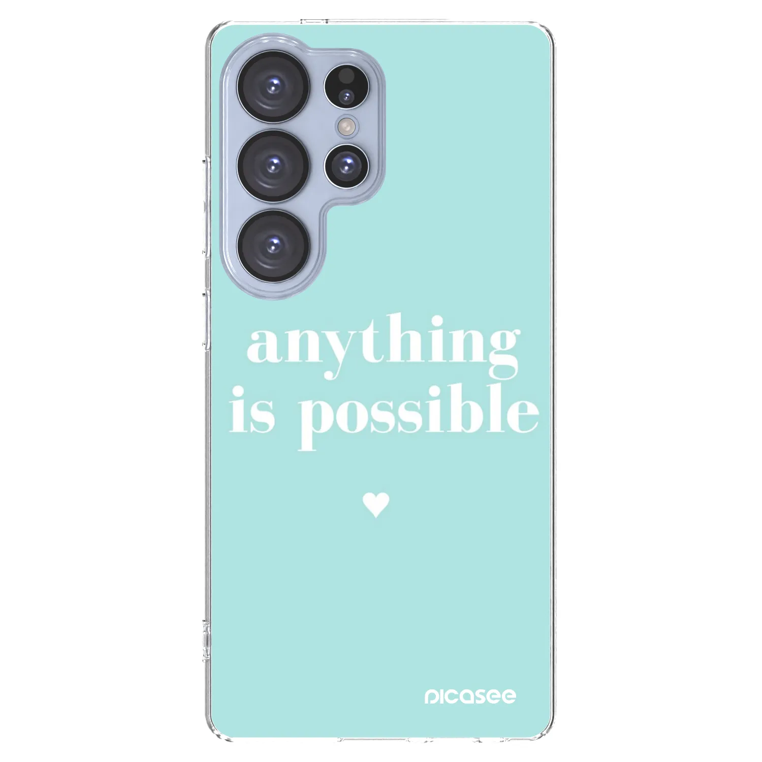 Picasee husă transparentă din silicon pentru Samsung Galaxy S25 Ultra 5G - Anything is possible