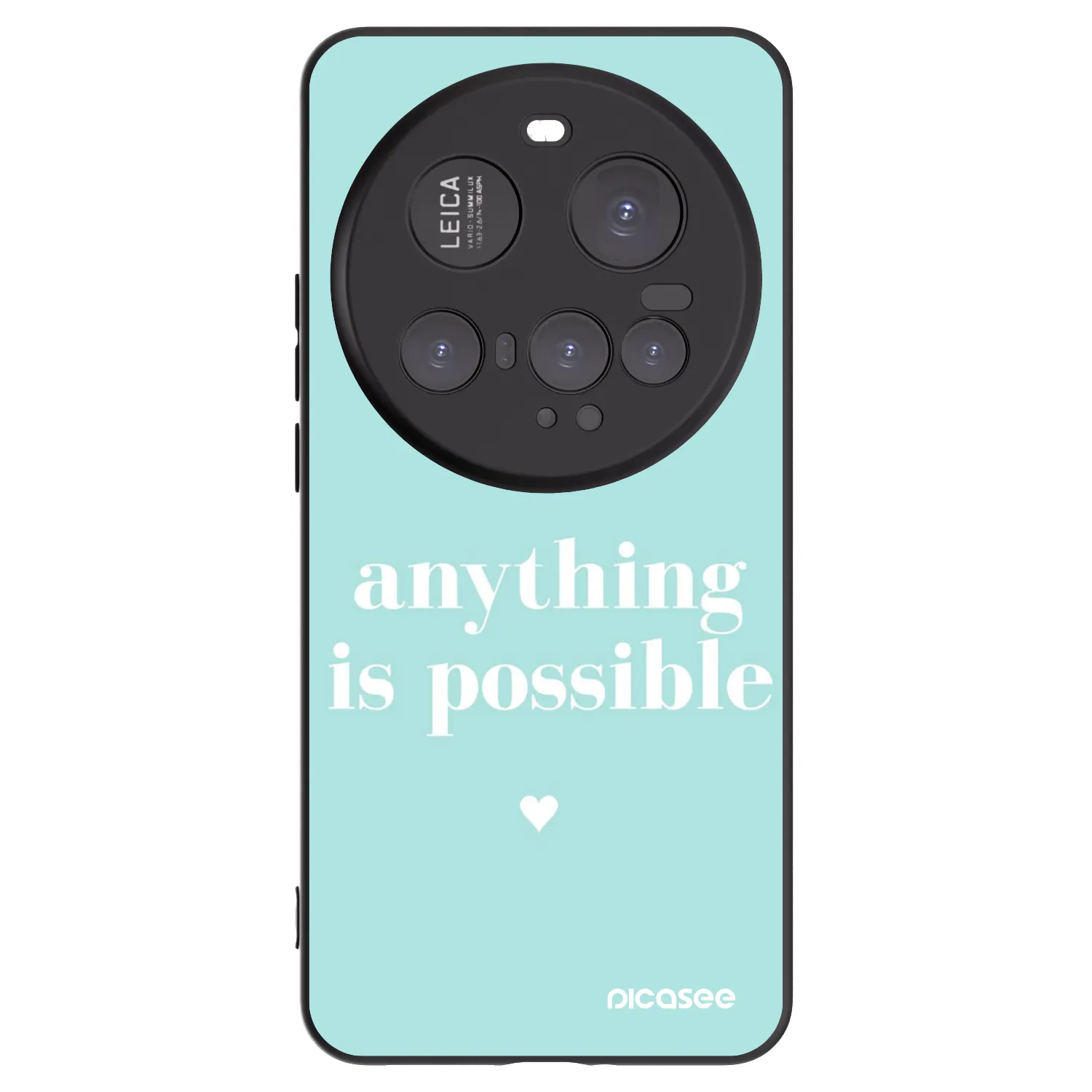 Picasee husă neagră din silicon pentru Xiaomi 15 Ultra - Anything is possible