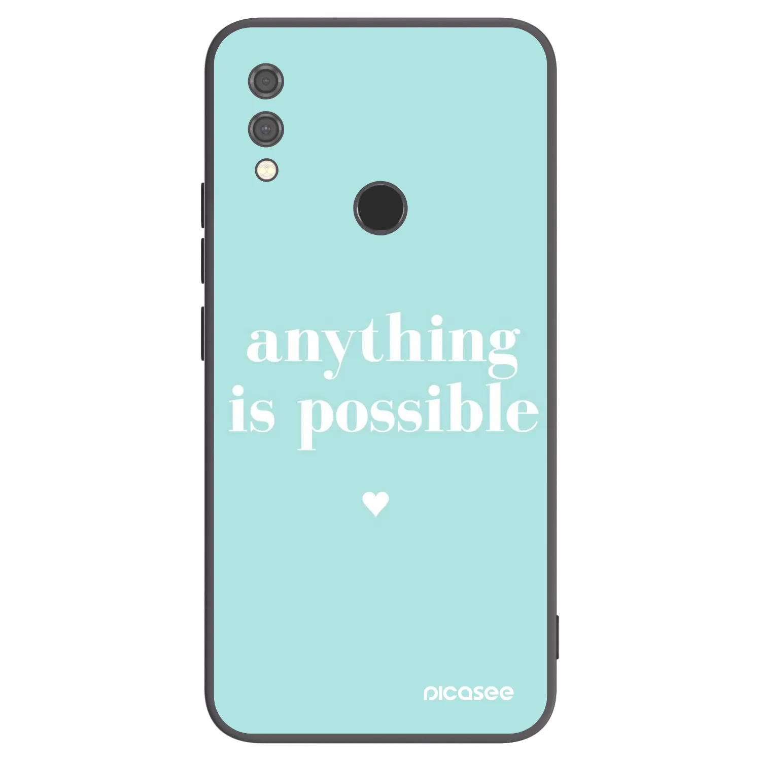 Picasee husă neagră din silicon pentru Xiaomi Redmi Note 7 - Anything is possible