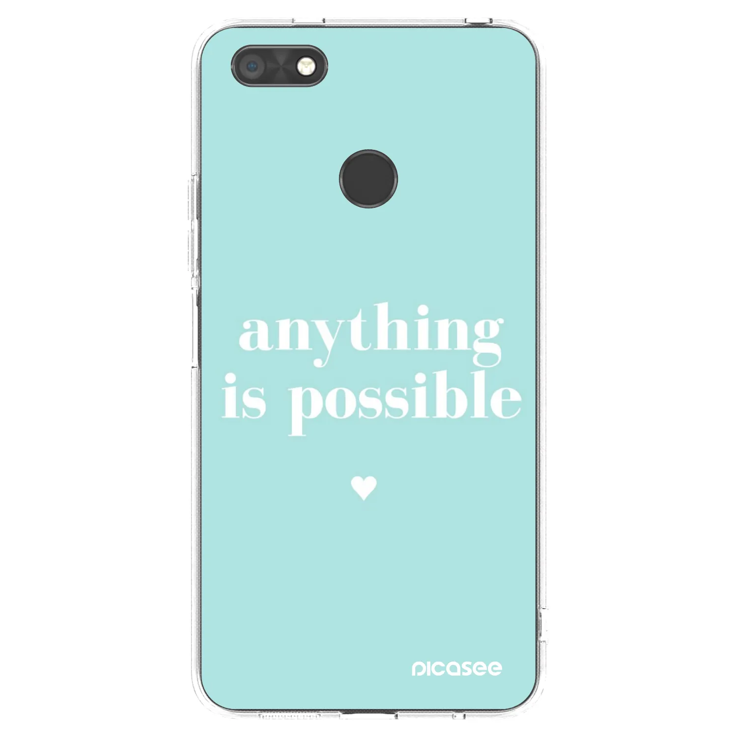 Picasee husă transparentă din silicon pentru Huawei P9 Lite Mini - Anything is possible