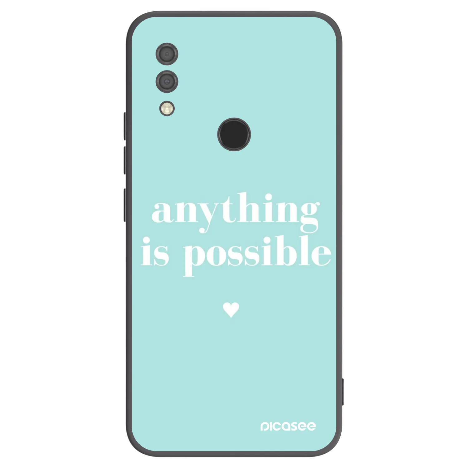 Picasee husă neagră din silicon pentru Xiaomi Redmi 7 - Anything is possible
