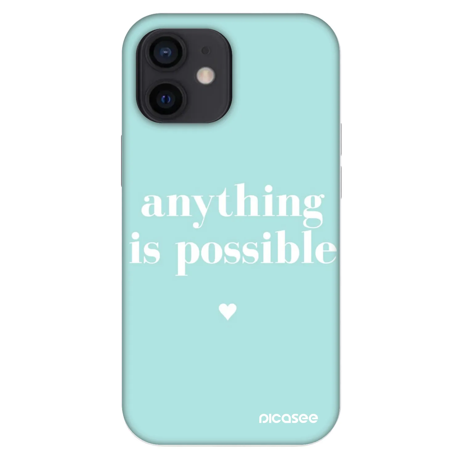 Picasee Fashion Case pentru Apple iPhone 12 mini - Anything is possible