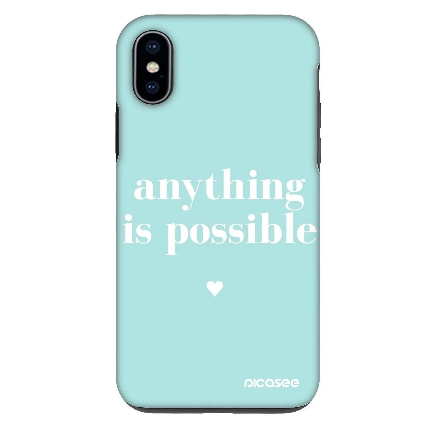 Picasee Fashion Case pentru Apple iPhone X/XS - Anything is possible