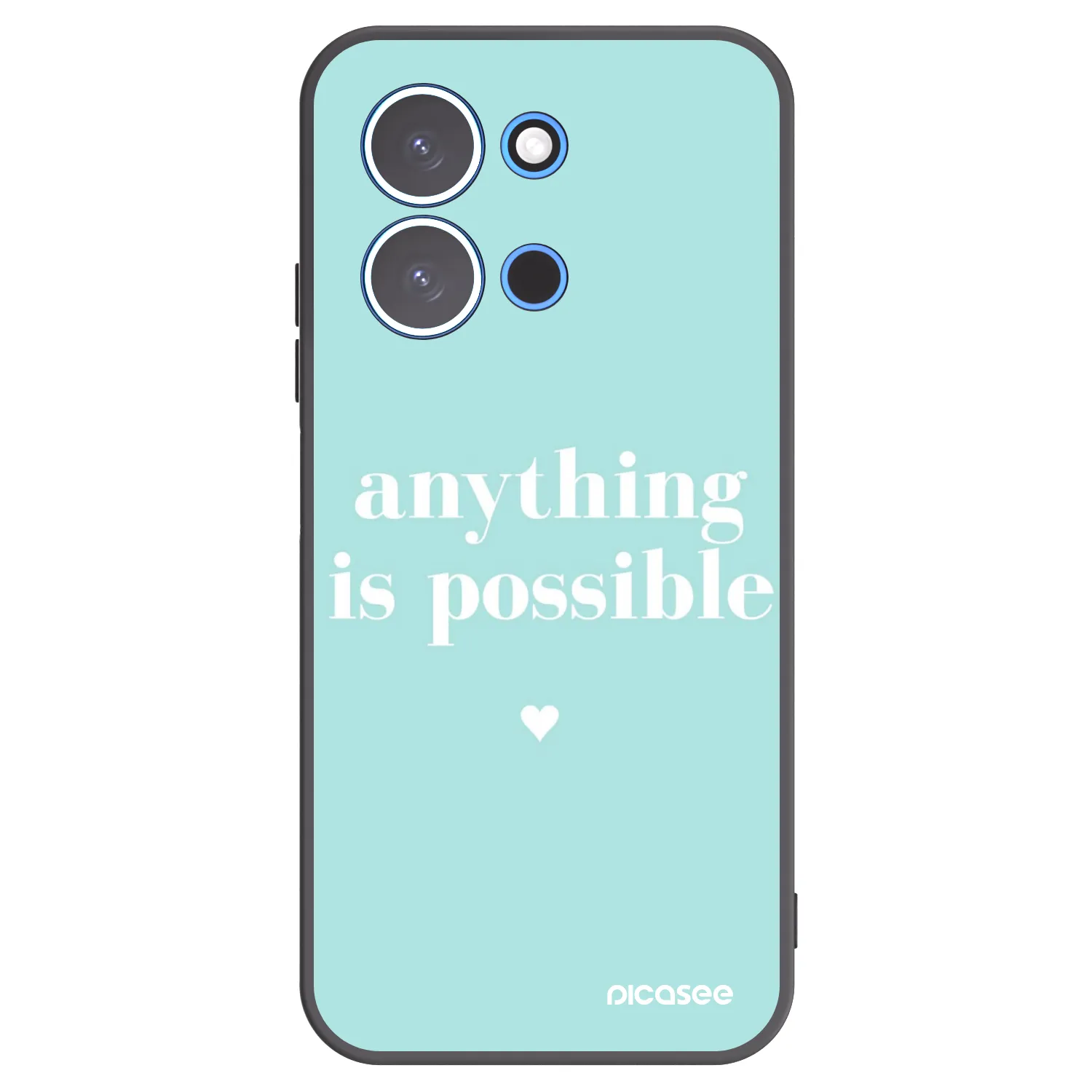 Picasee husă neagră din silicon pentru Xiaomi Redmi 15C 4G - Anything is possible