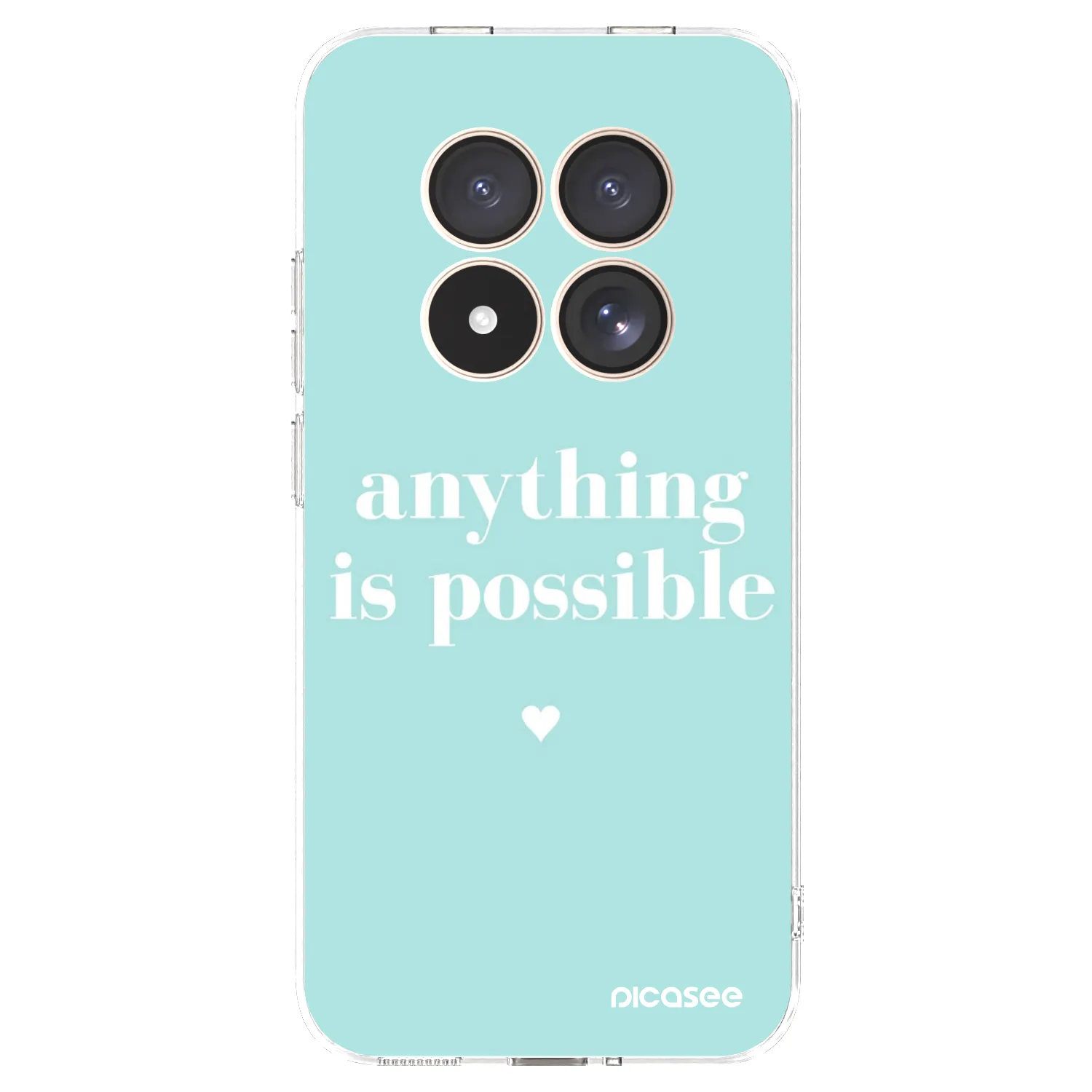 Picasee husă transparentă din silicon pentru Xiaomi Redmi Note 15 Pro 4G - Anything is possible