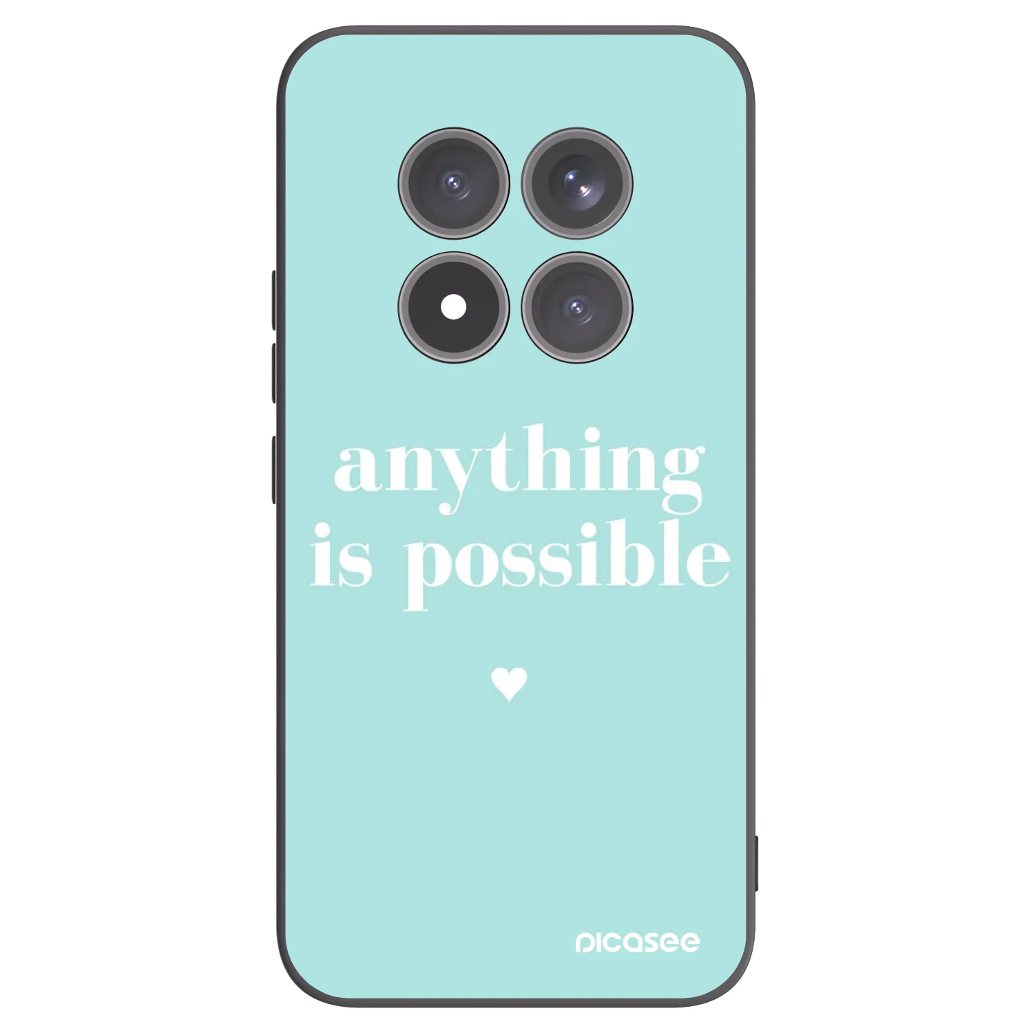 Picasee husă neagră din silicon pentru Xiaomi Redmi Note 15 Pro+ - Anything is possible