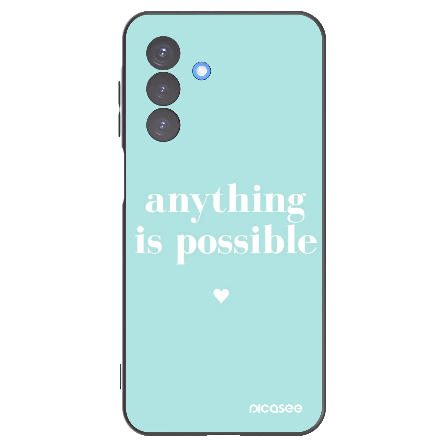 Picasee husă neagră din silicon pentru Samsung Galaxy A17 5G - Anything is possible