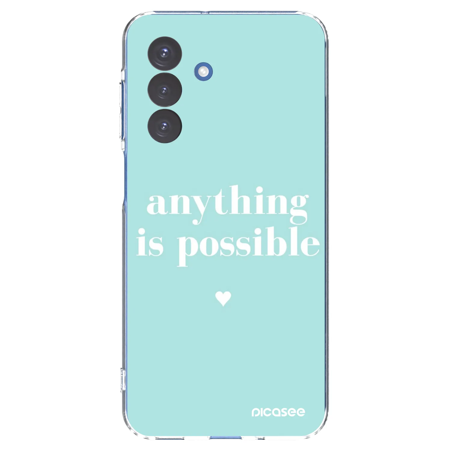 Picasee husă transparentă din silicon pentru Samsung Galaxy A17 5G - Anything is possible
