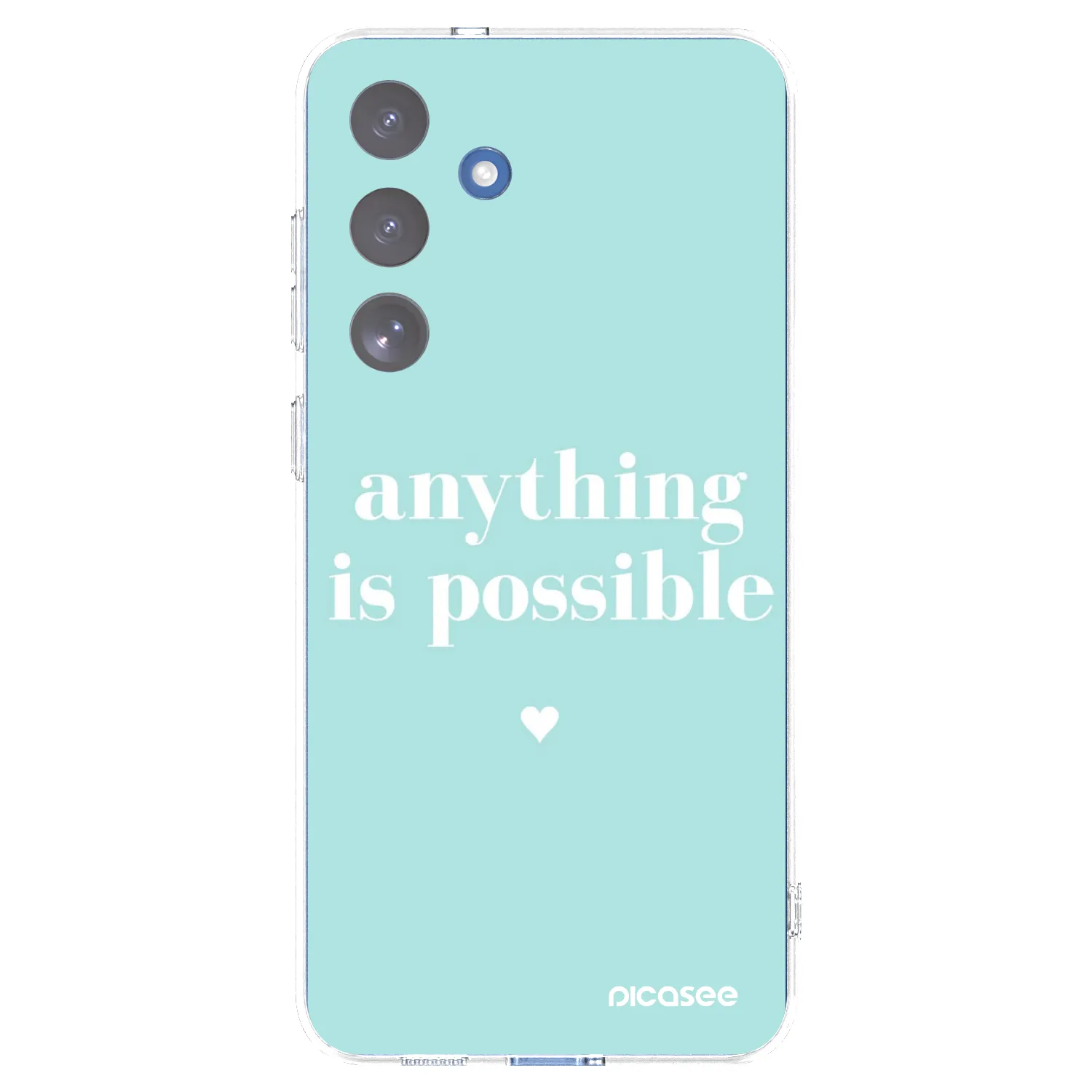 Picasee husă transparentă din silicon pentru Samsung Galaxy S25 FE 5G - Anything is possible