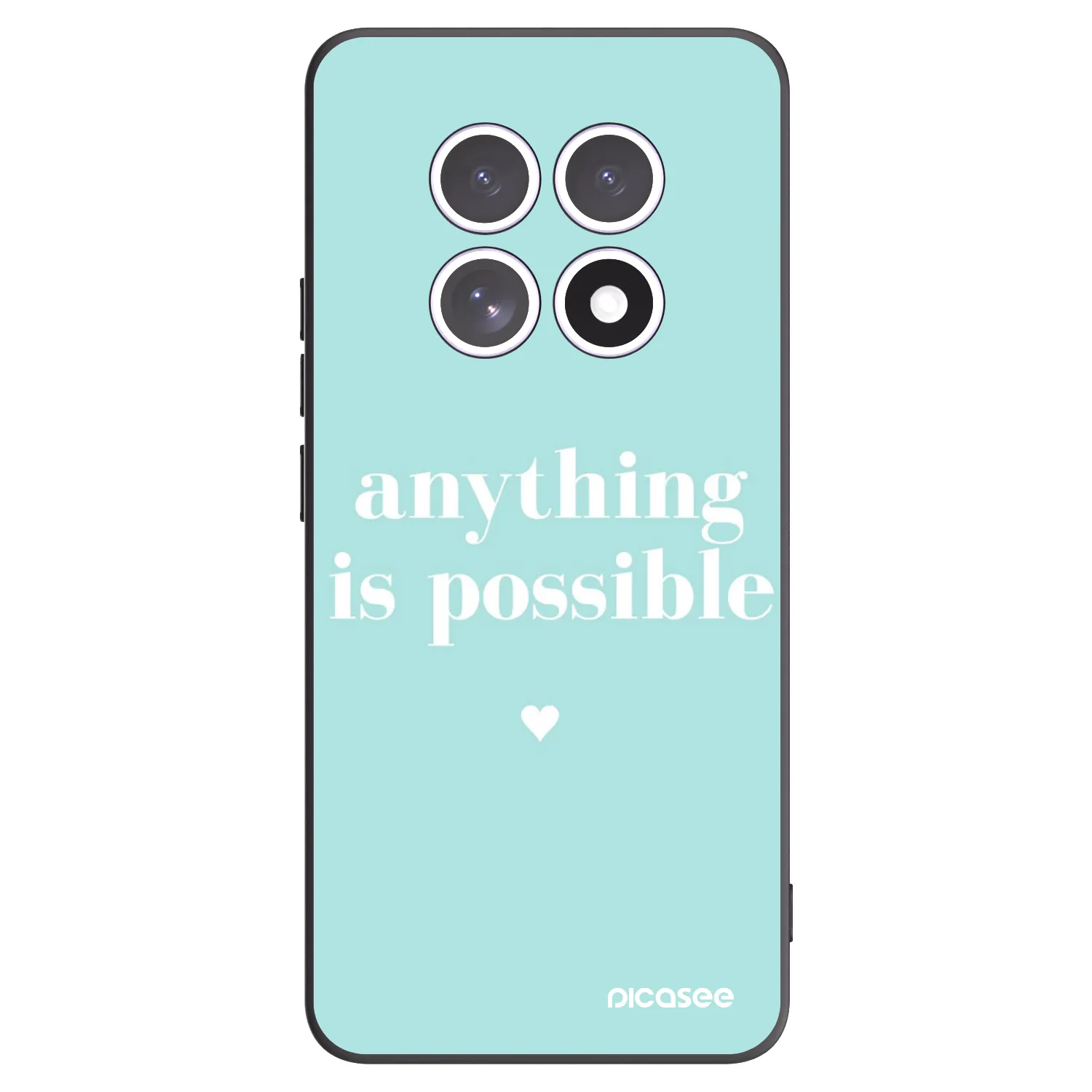 Picasee husă neagră din silicon pentru Xiaomi Redmi Note 15 - Anything is possible