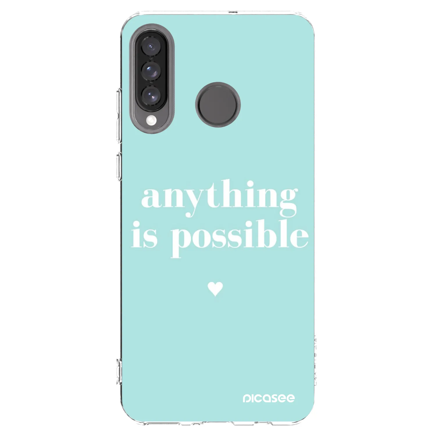 Picasee husă transparentă din silicon pentru Huawei P30 Lite - Anything is possible