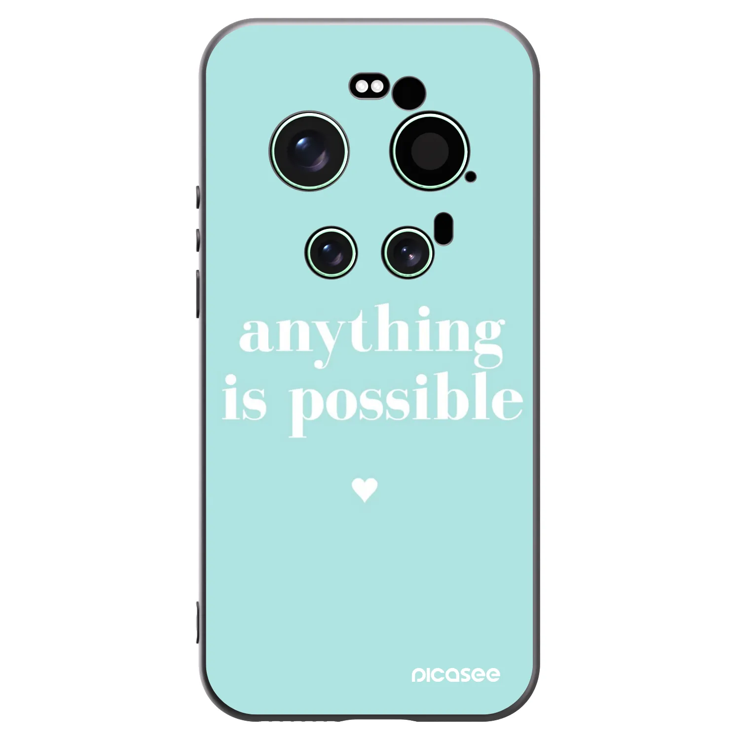 Picasee husă neagră din silicon pentru Xiaomi 17 Ultra - Anything is possible