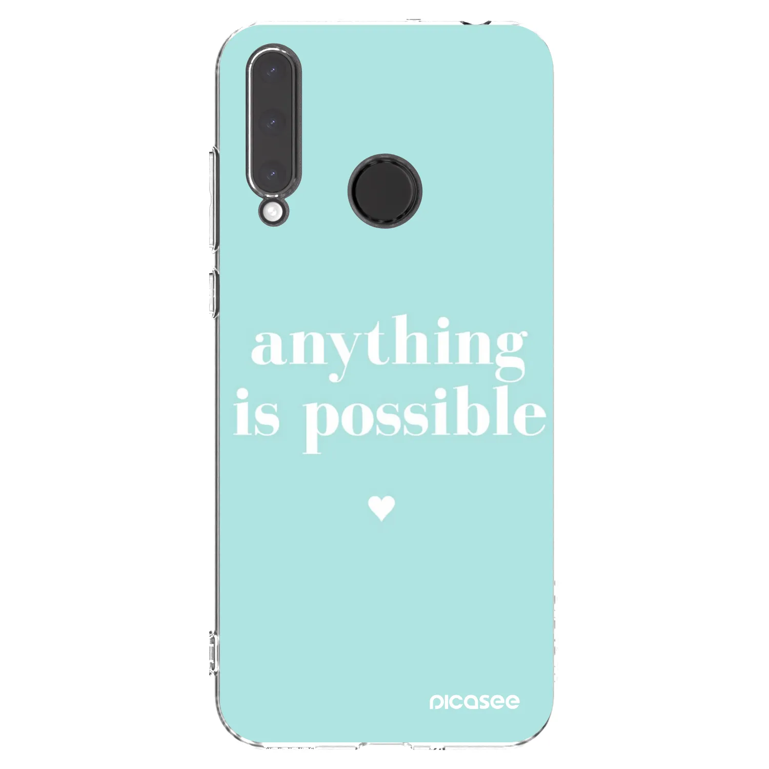 Picasee husă transparentă din silicon pentru Honor 20 Lite - Anything is possible