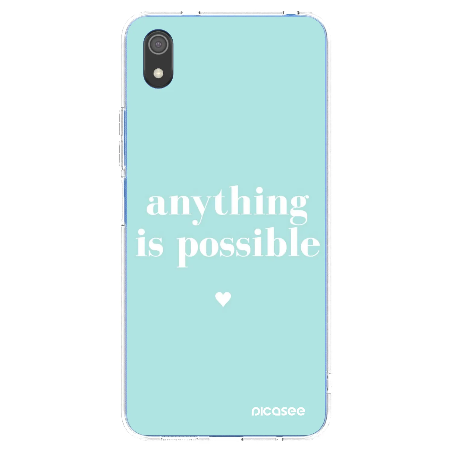 Picasee husă transparentă din silicon pentru Xiaomi Redmi 7A - Anything is possible