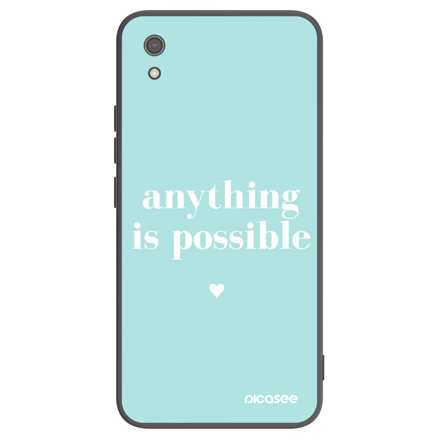 Picasee husă neagră din silicon pentru Xiaomi Redmi 7A - Anything is possible