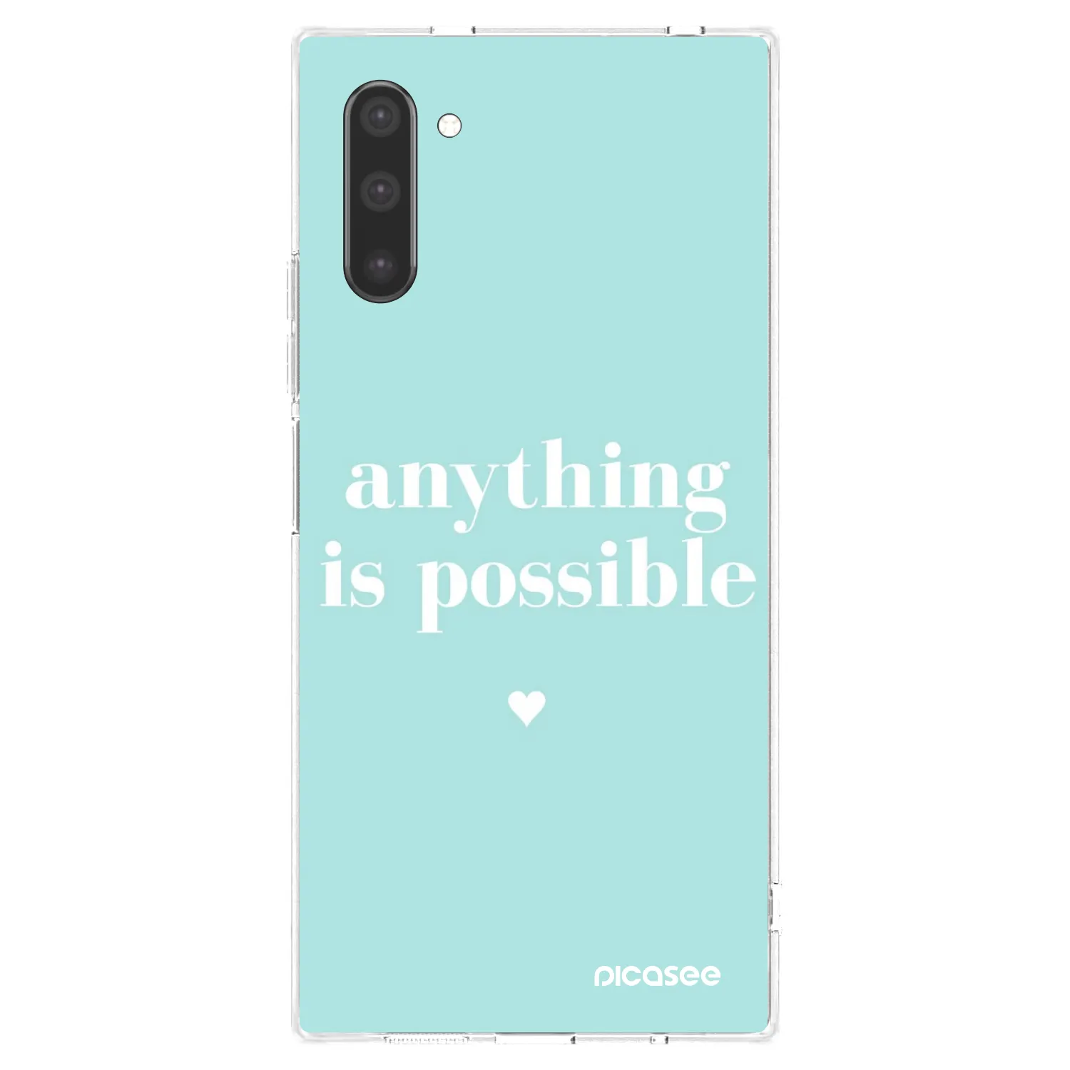 Picasee husă transparentă din silicon pentru Samsung Galaxy Note 10 N970F - Anything is possible