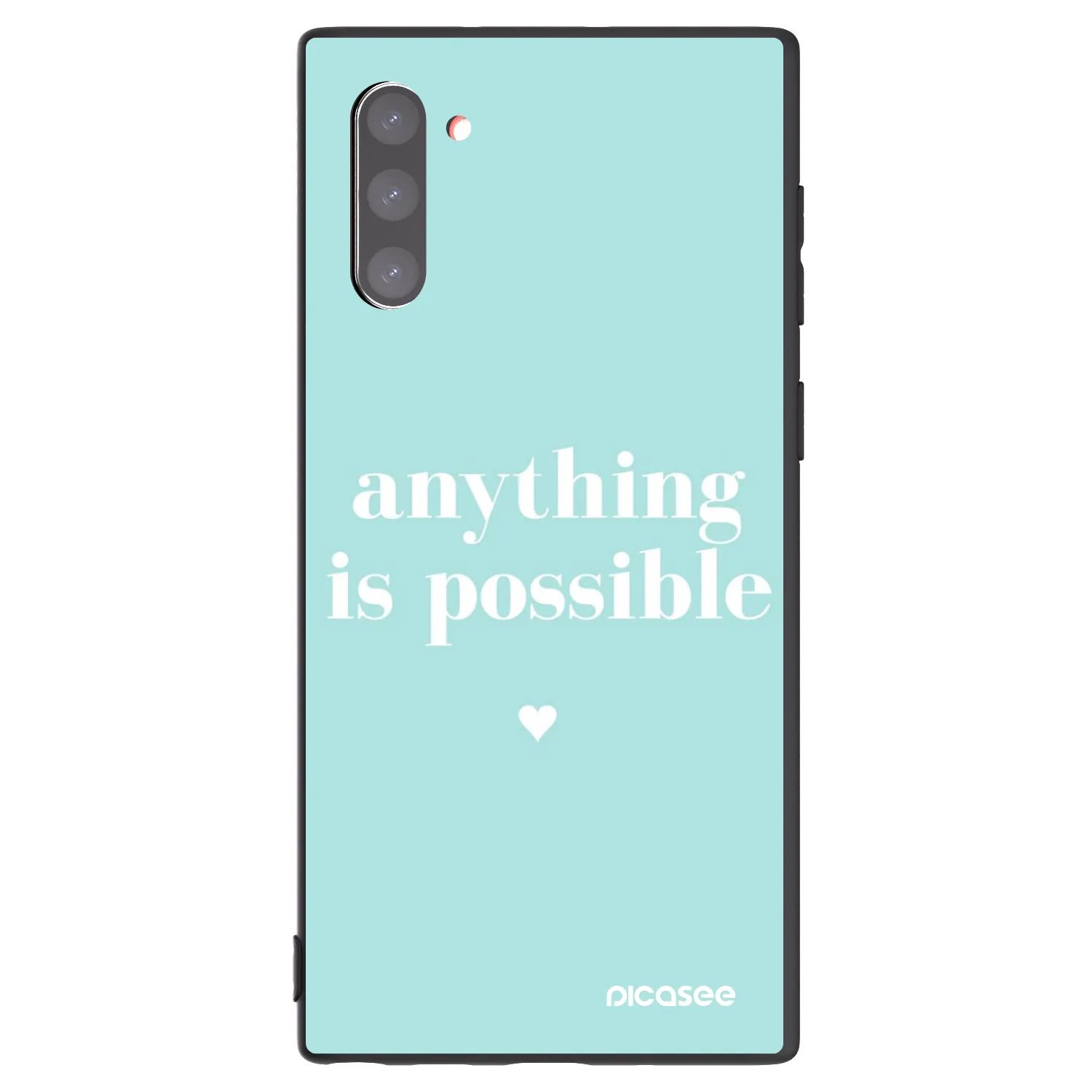 Picasee husă neagră din silicon pentru Samsung Galaxy Note 10 N970F - Anything is possible