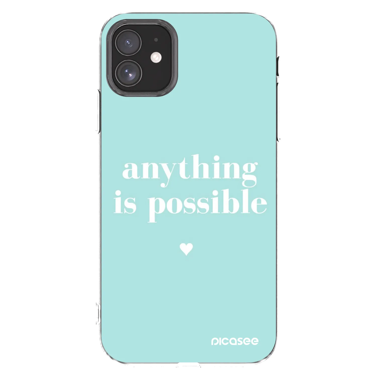 Picasee husă transparentă din silicon pentru Apple iPhone 11 - Anything is possible