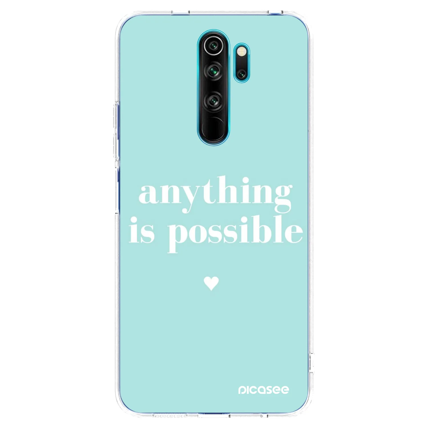 Picasee husă transparentă din silicon pentru Xiaomi Redmi Note 8 Pro - Anything is possible