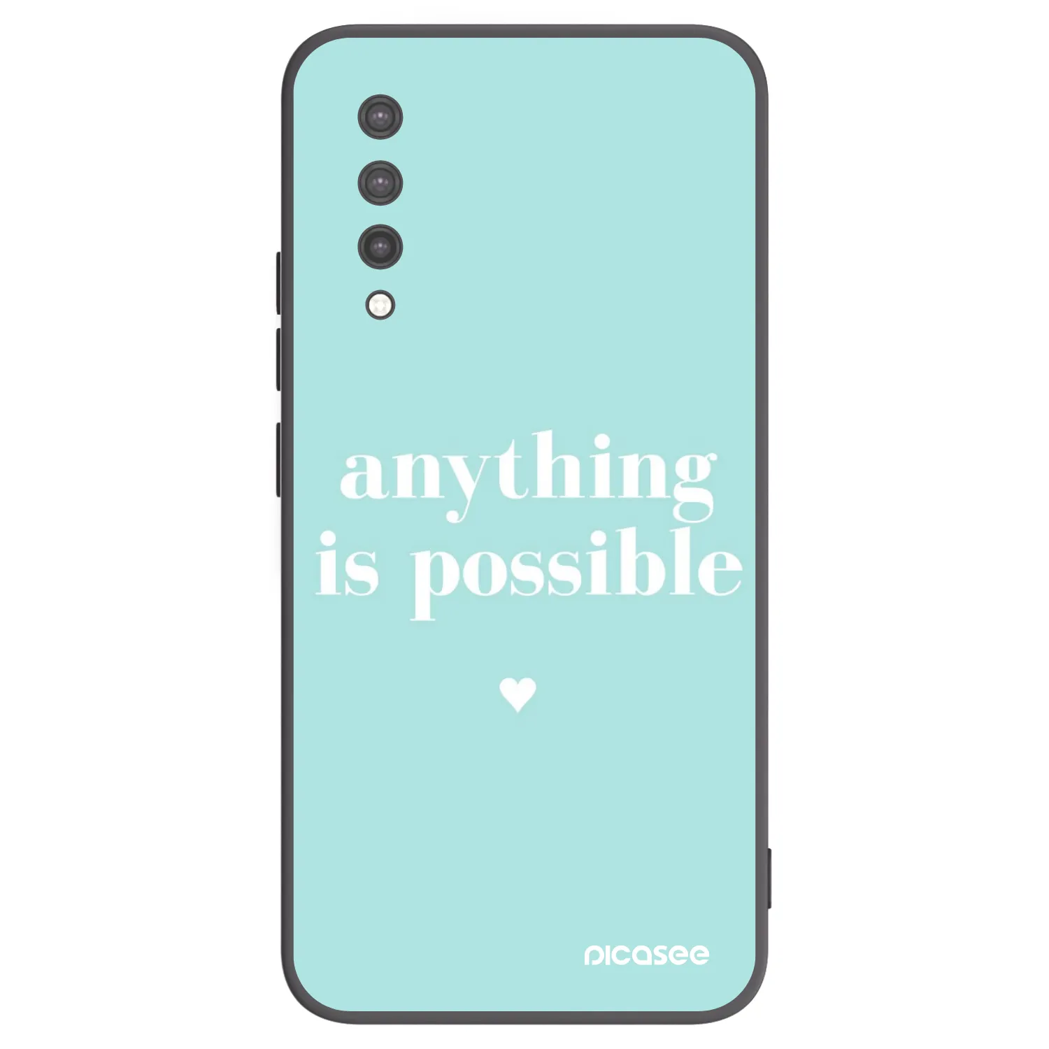 Picasee husă neagră din silicon pentru Xiaomi Mi 9 Lite - Anything is possible