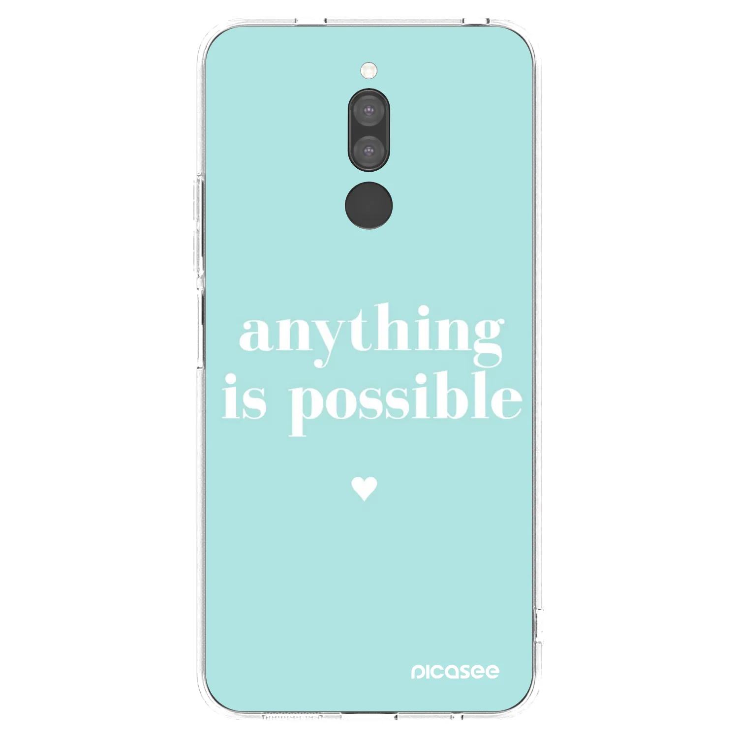 Picasee husă transparentă din silicon pentru Xiaomi Redmi 8 - Anything is possible