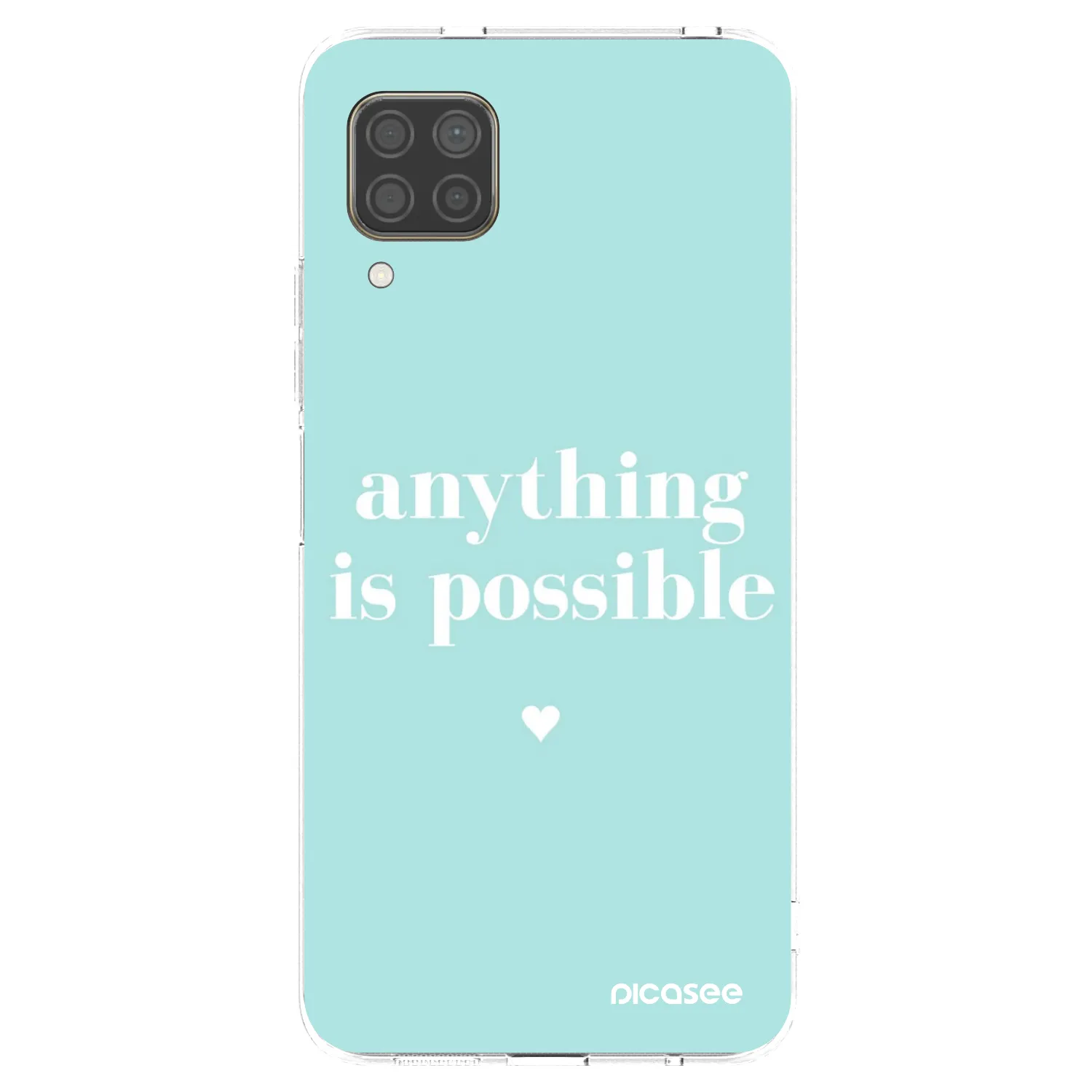 Picasee husă transparentă din silicon pentru Huawei P40 Lite - Anything is possible