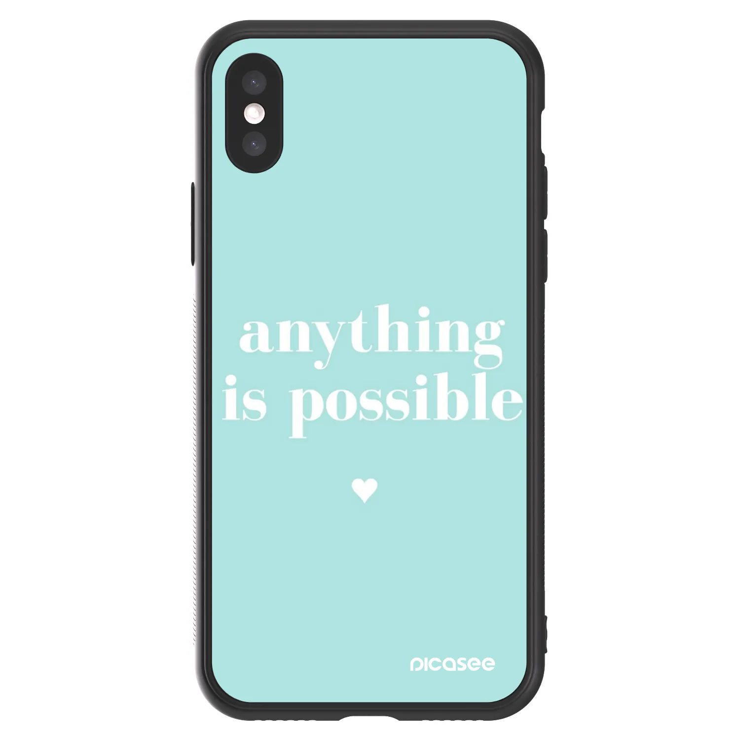 Picasee ULTIMATE CASE pentru Apple iPhone X/XS - Anything is possible