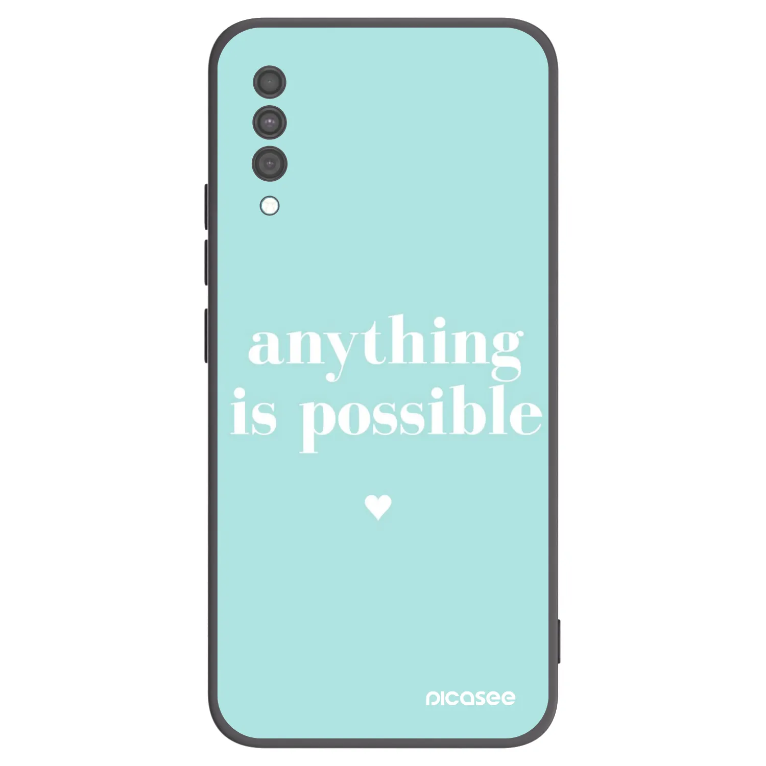 Picasee husă neagră din silicon pentru Samsung Galaxy A30s A307F - Anything is possible