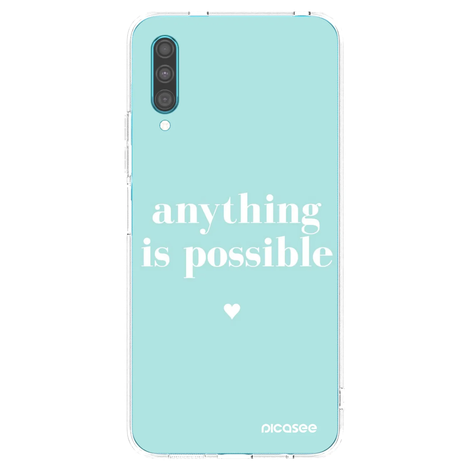 Picasee husă transparentă din silicon pentru Samsung Galaxy A30s A307F - Anything is possible