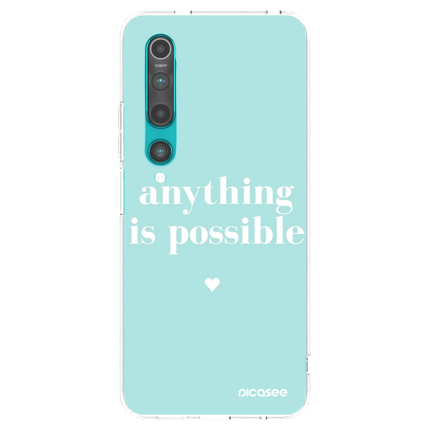 Picasee husă transparentă din silicon pentru Xiaomi Mi 10 - Anything is possible