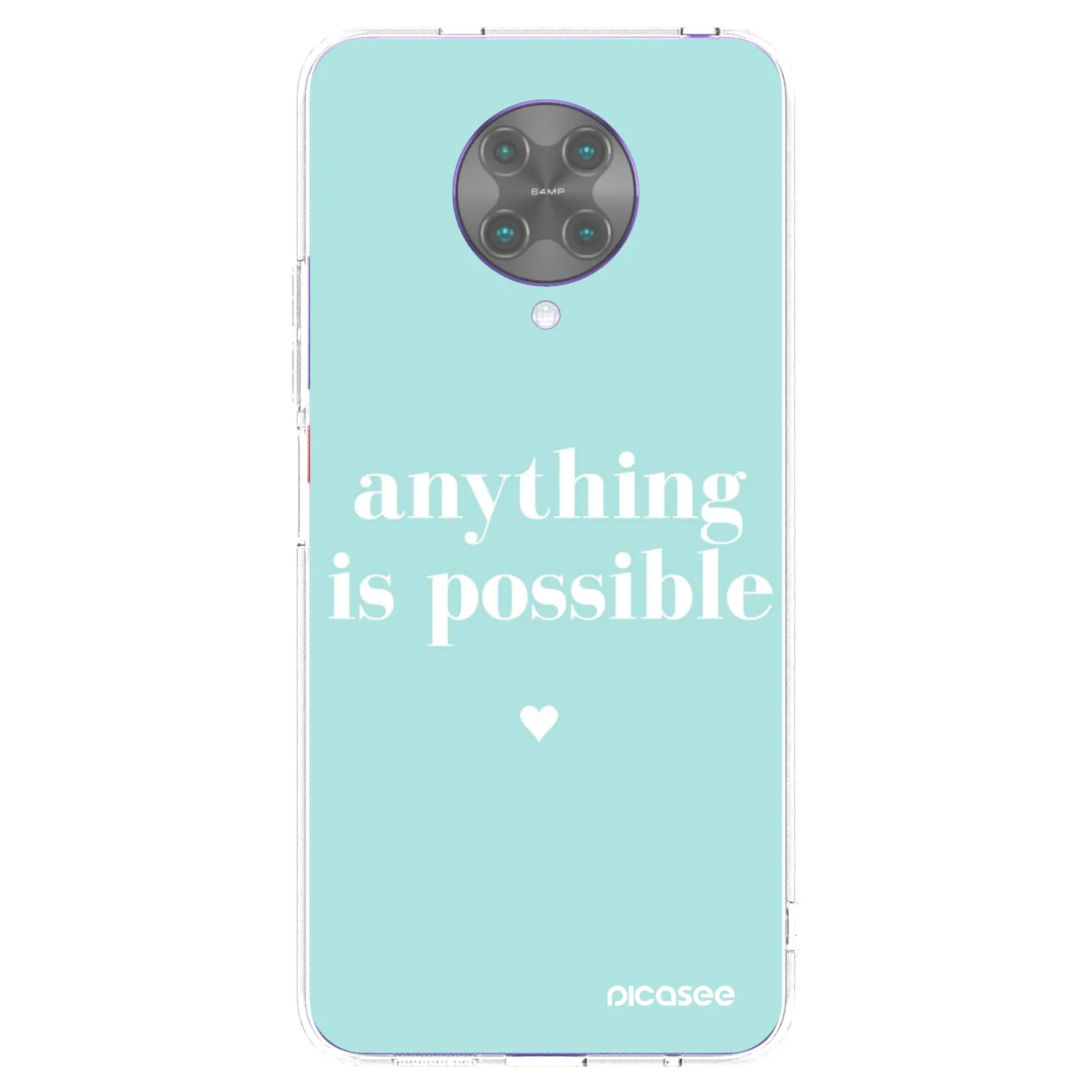 Picasee husă transparentă din silicon pentru Xiaomi Poco F2 Pro - Anything is possible
