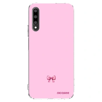 Picasee husă transparentă din silicon pentru Honor 9X Pro - Blush bow