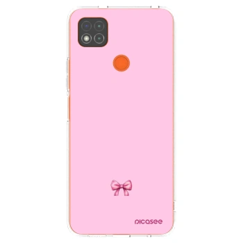 Picasee husă transparentă din silicon pentru Xiaomi Redmi 9C - Blush bow