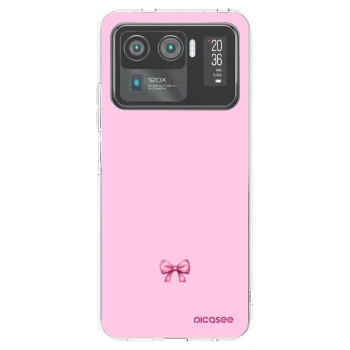 Picasee husă transparentă din silicon pentru Xiaomi Mi 11 Ultra - Blush bow