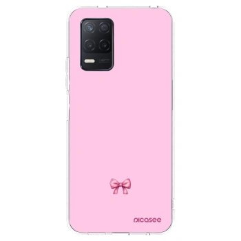 Picasee husă transparentă din silicon pentru Realme 8 5G - Blush bow