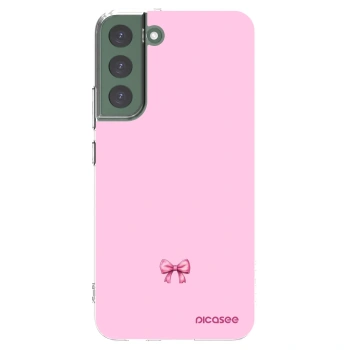 Picasee husă transparentă din silicon pentru Samsung Galaxy S22+ 5G - Blush bow