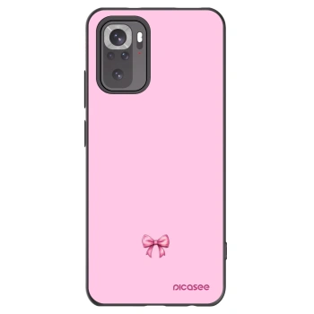 Picasee husă neagră din silicon pentru Xiaomi Redmi Note 11S 4G - Blush bow
