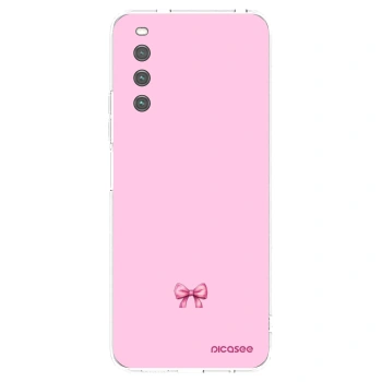 Picasee husă transparentă din silicon pentru Sony Xperia 10 IV 5G - Blush bow