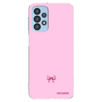 Picasee husă transparentă din silicon pentru Samsung Galaxy A23 A235F 4G - Blush bow