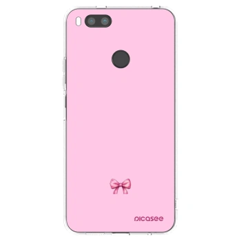 Picasee husă transparentă din silicon pentru Xiaomi Redmi A1 - Blush bow