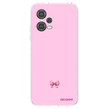 Picasee husă transparentă din silicon pentru Xiaomi Poco X5 - Blush bow