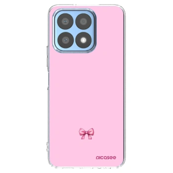 Picasee husă transparentă din silicon pentru Honor X8a - Blush bow