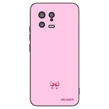 Picasee husă neagră din silicon pentru Xiaomi 13 - Blush bow