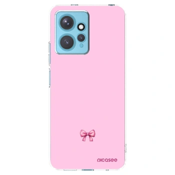 Picasee husă transparentă din silicon pentru Xiaomi Redmi Note 12 4G - Blush bow