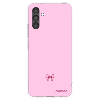 Picasee husă transparentă din silicon pentru Samsung Galaxy A04s A047F - Blush bow