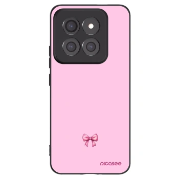 Picasee husă neagră din silicon pentru Xiaomi 14 Pro - Blush bow