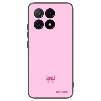Picasee husă neagră din silicon pentru Xiaomi Poco X6 Pro - Blush bow