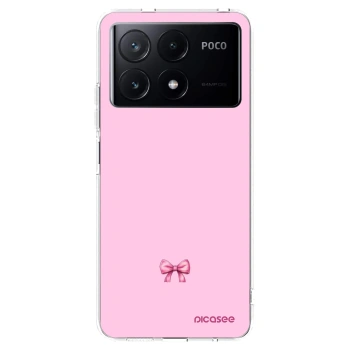 Picasee husă transparentă din silicon pentru Xiaomi Poco X6 Pro - Blush bow